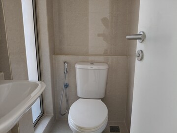 Bathroom in 1 RK Apartment at Hiranandani Estate Solitaire C, Ghodbunder Road – for Rent