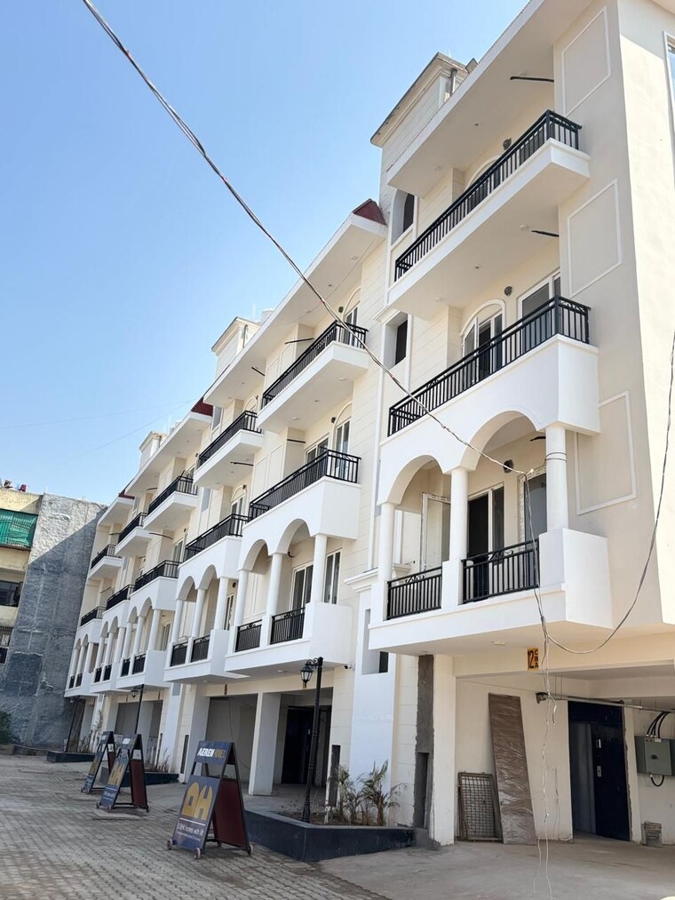 Exterior View, pinnacle-aeren-homes 3 Bedroom 1600 Sq.Ft. Builder Floor In Pir Machalla Zirakpur 8648123