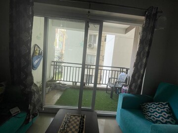 Living Room in 2 BHK Apartment at Theme Ambience Golf View, Gachibowli – for Rent