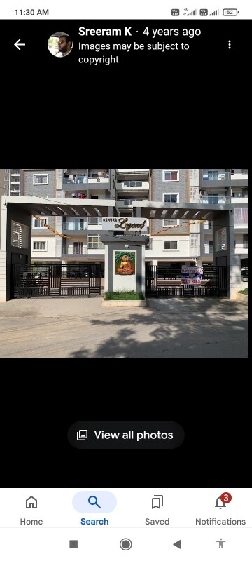 2 BHK Apartment For Rent in Ashoka Legend, Hennur