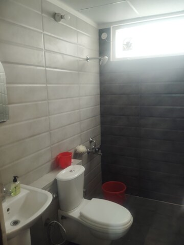 Bathroom in 3 BHK Apartment at KharaR-Kurali Highway – for Rent