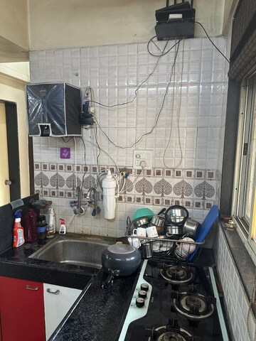 Kitchen in 2 BHK Apartment at Krishna Icon, Alandi – for Sale