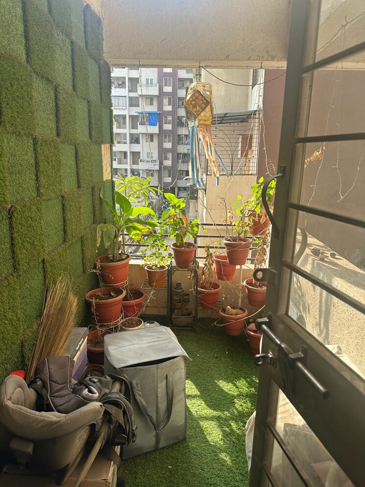 Balcony, krishna-icon 2 Bedroom 930 Sq.Ft. Apartment In Alandi Pune 8648235