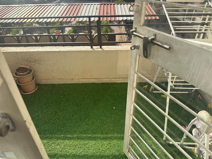 Balcony, krishna-icon 2 Bedroom 930 Sq.Ft. Apartment In Alandi Pune 8648235