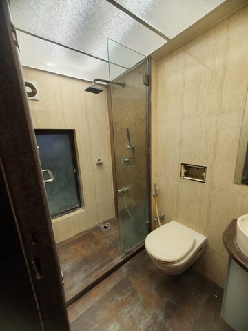 Bathroom in 2 BHK Apartment at Hubtown Akruti Orchid Park, Sakinaka – for Rent