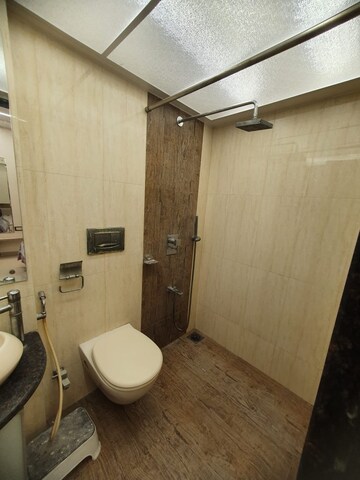 Bathroom in 2 BHK Apartment at Hubtown Akruti Orchid Park, Sakinaka – for Rent