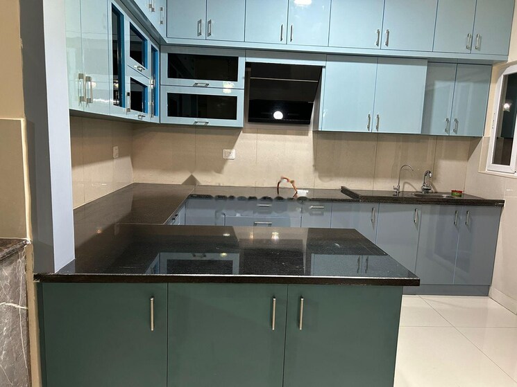 Kitchen, shriram-blue 3 Bedroom 1505 Sq.Ft. Apartment In Kr Puram Bangalore 8648311