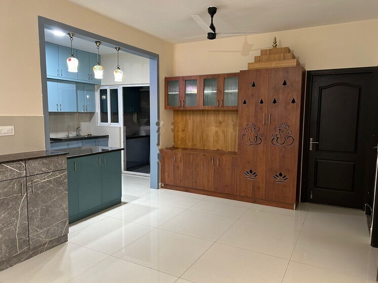 Kitchen, shriram-blue 3 Bedroom 1505 Sq.Ft. Apartment In Kr Puram Bangalore 8648311