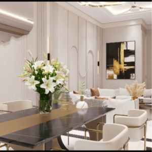 Team Area in 4 BHK Builder Floor at Ansal API Esencia, Sector 67 – for Sale