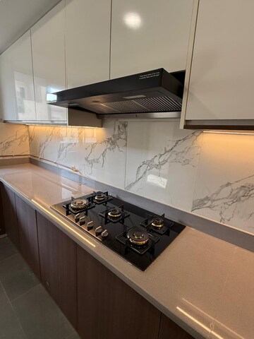 Kitchen in 3 BHK Apartment at Ansal Height 86, Sector 86 – for Rent