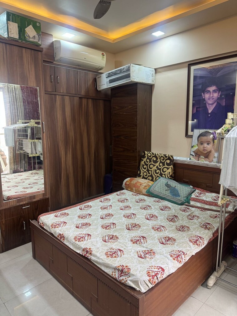 Bedroom, ashar-sapphire 2 Bedroom 649 Sq.Ft. Apartment In Kapur Bawdi Thane 8648409