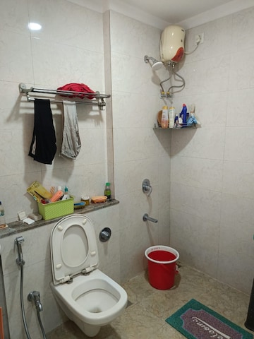 Bathroom in 2 BHK Apartment at Sheth Vasant Oasis, Andheri East – for Rent