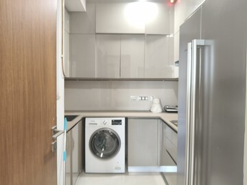 Bathroom in 1 BHK Apartment at Hiranandani Estate Penrith, Ghodbunder Road – for Rent