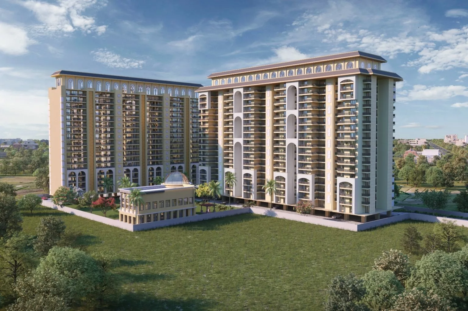 3 BHK + Pooja Room Apartment For Sale in The Lutyens
