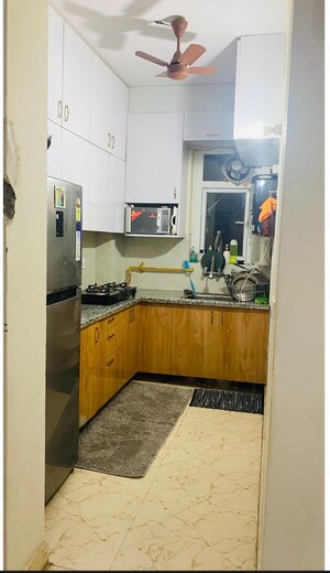 Kitchen in 3 BHK Builder Floor at BPTP Parkland, Sector 75 – for Sale