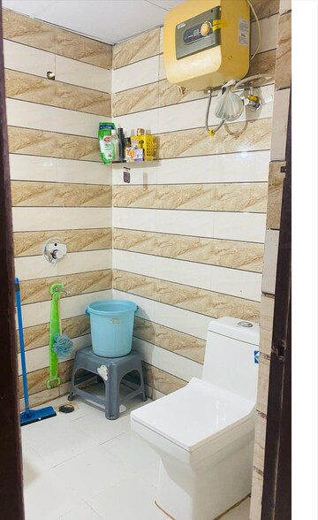 Bathroom in 3 BHK Builder Floor at BPTP Parkland, Sector 75 – for Sale