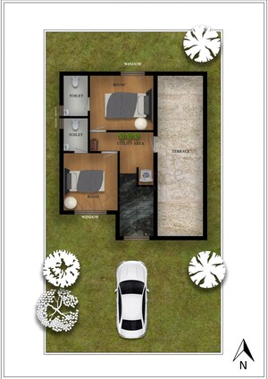 Furnished Amenities in 2.5 BHK Villa at Panjappur – for Sale