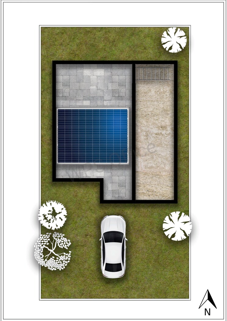 Room, panjappur 2.5 Bedroom 1400 Sq.Ft. Villa In Panjappur Trichy 8648562