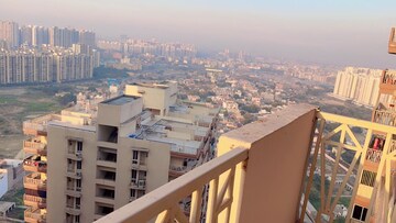 Balcony in 2 BHK Apartment at Gaur City 2 - 16th Avenue, Sector 16c Greater Noida – for Rent