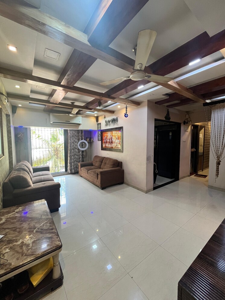 Living Room, raunak-unnathi-gardens 2 Bedroom 700 Sq.Ft. Apartment In Pokhran Road No One Thane 8648725