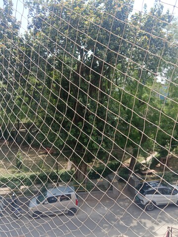 Balcony in 3 BHK Apartment at AB Apartments, Dilshad Garden – for Rent