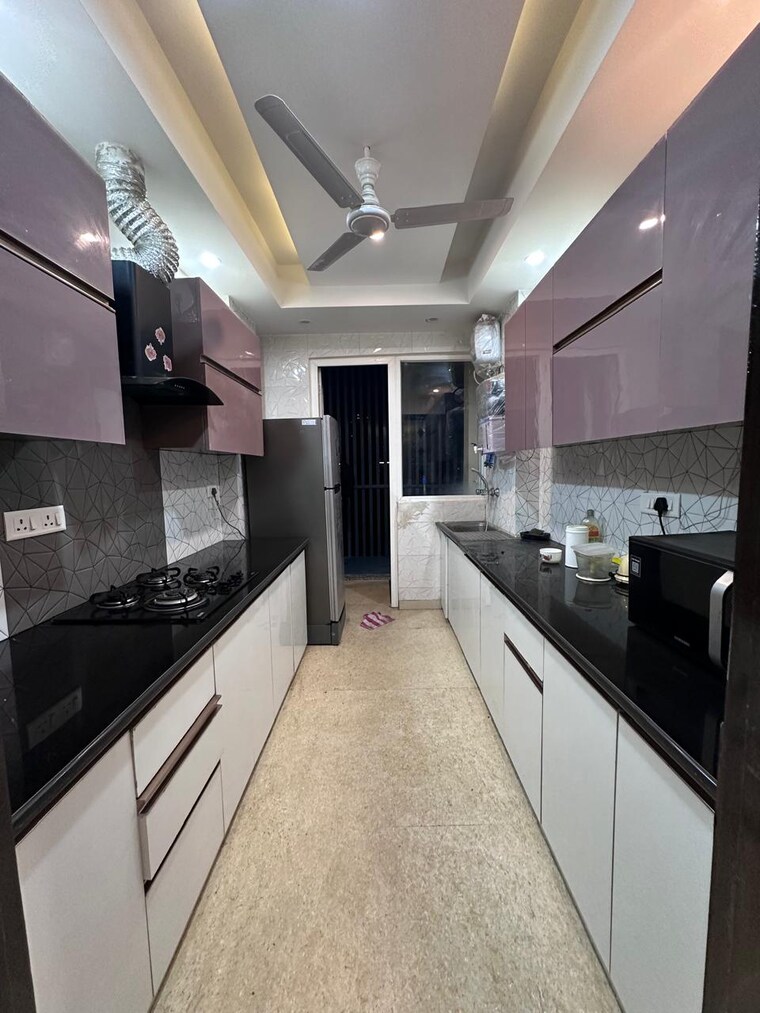 Kitchen, ansal-sushant-apartments 3 Bedroom 215 Sq.Ft. Builder Floor In Sushant Lok I Gurgaon 8648783