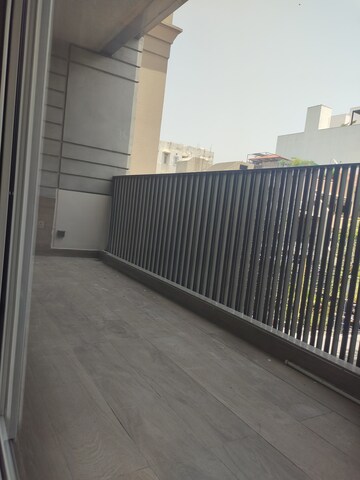 Balcony in 4 BHK Builder Floor at East Of Kailash – for Rent