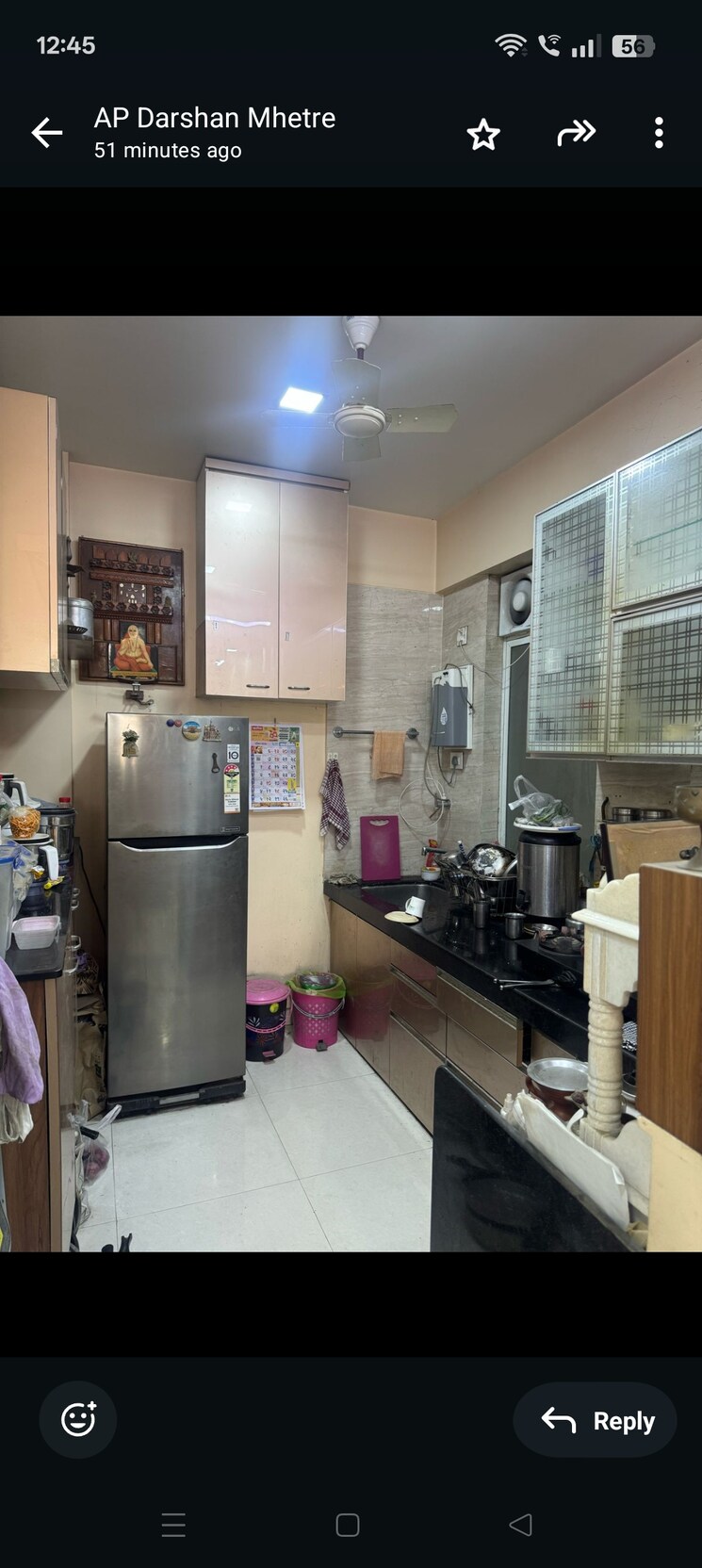 Kitchen, ashar-sapphire 2 Bedroom 700 Sq.Ft. Apartment In Kapur Bawdi Thane 8648792