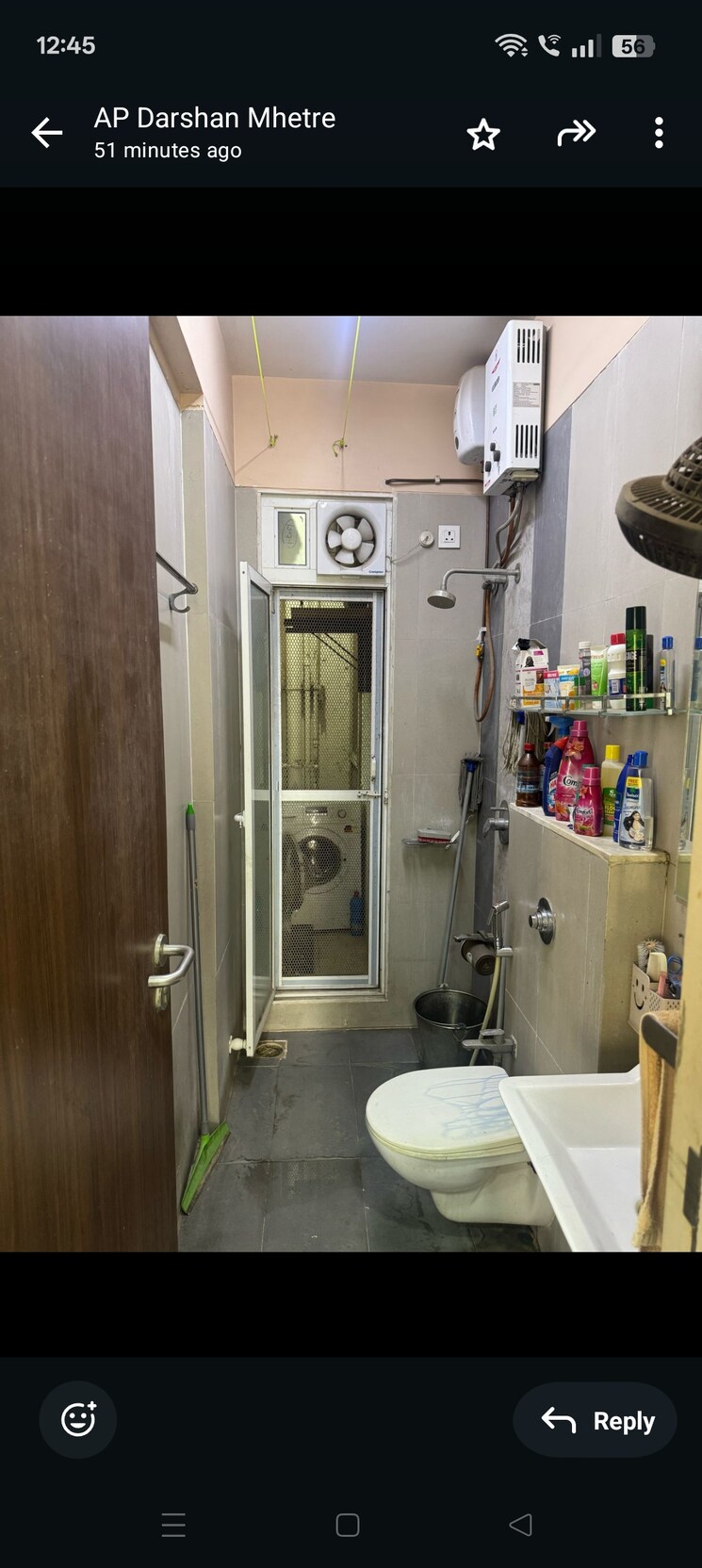 Bathroom, ashar-sapphire 2 Bedroom 700 Sq.Ft. Apartment In Kapur Bawdi Thane 8648792