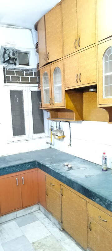 Kitchen in 2 BHK Builder Floor at Shipra Regalia Heights, Vaibhav Khand – for Rent