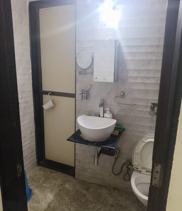 Bathroom in 2 BHK Apartment at Bhoomi Acres, Waghbil – for Rent