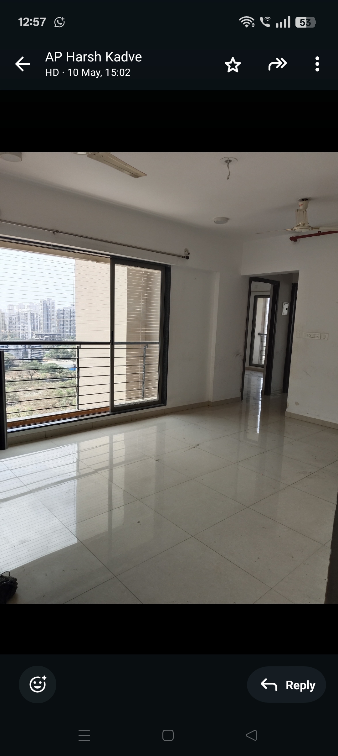 2 BHK + Servant Room Apartment For Rent in Runwal Eirene