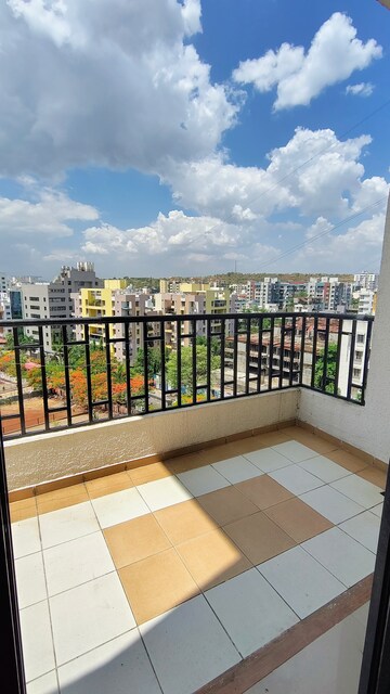 Balcony in 2 BHK Apartment at Pristine Fontana, Bavdhan – for Rent