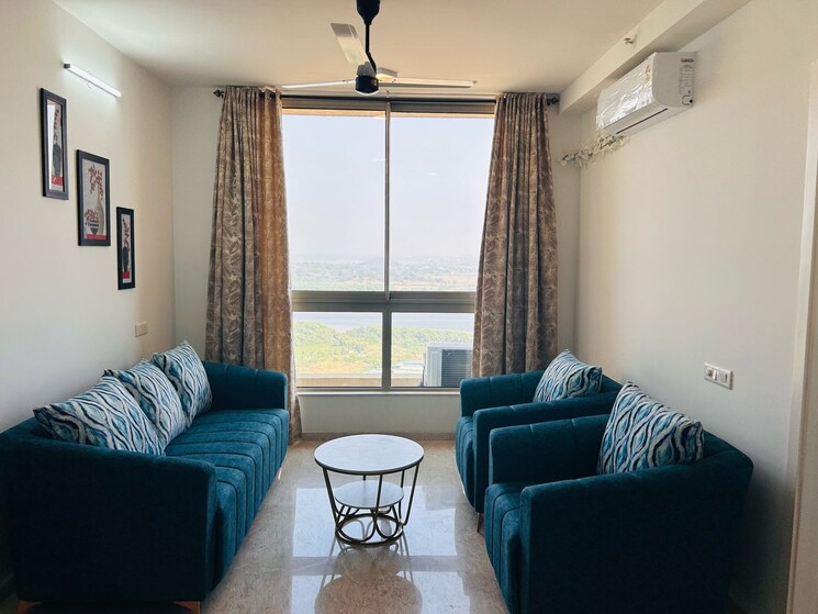 Living Room, hiranandani-delanna 2 Bedroom 698 Sq.Ft. Apartment In Ghodbunder Road Thane 8649028