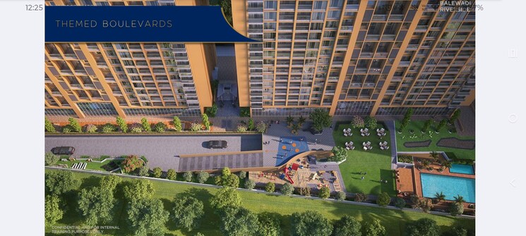 Exterior View, balewadi 2 Bedroom 873 Sq.Ft. Apartment In Balewadi Pune 8649141