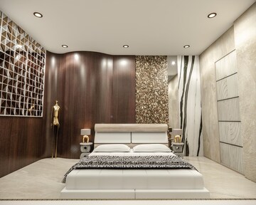 Bedroom in 4 BHK Apartment at Unity The Amaryllis, Karol Bagh – for Sale