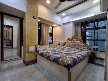 Bedroom in 2 BHK Apartment at Juhu Trishul, Juhu – for Rent