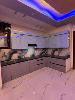 Kitchen in 3 BHK Builder Floor at  Balaji Enclave, Govindpuram – for Sale