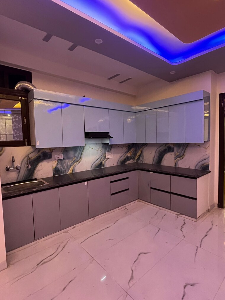 Kitchen, balaji-enclave 3 Bedroom 1250 Sq.Ft. Builder Floor In Govindpuram Ghaziabad 8649331