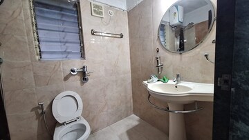 Bathroom in 2 BHK Apartment at Goel Ganga Carnation, Koregaon Park – for Rent