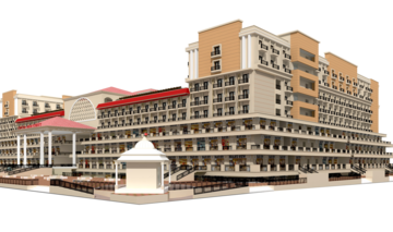  Shop – Exterior View View at Chaupanki - for Rent