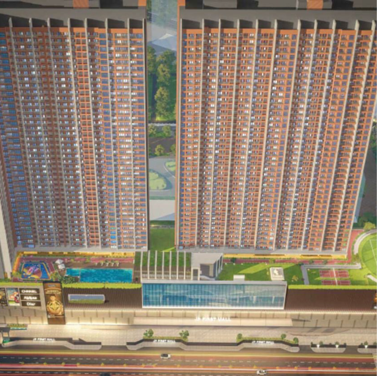 Exterior View, jp-north 1 Bedroom 417 Sq.Ft. Apartment In Kashimira Thane 8649447