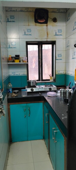 Kitchen in 1 BHK Apartment at Sahyog Apartments Nerul, Nerul – for Sale