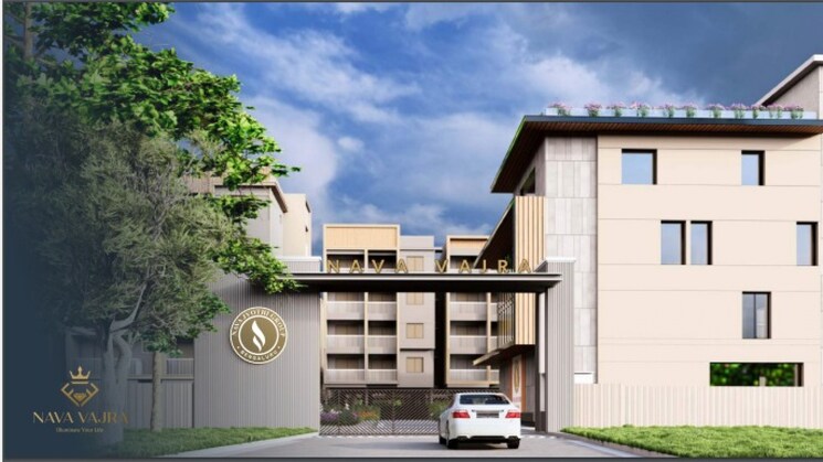 Exterior View, nava-vajra 2 Bedroom 1220 Sq.Ft. Apartment In Horamavu Agara Bangalore 8649558
