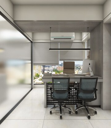 Team Area in  Office Space at Shyamal – for Rent