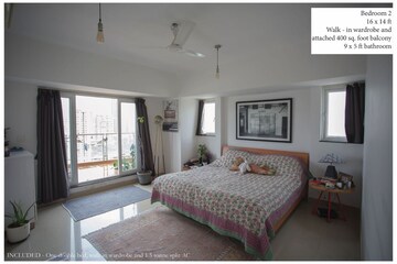 Bedroom in 2 BHK Apartment at Mermit Tower, Lower Parel – for Rent