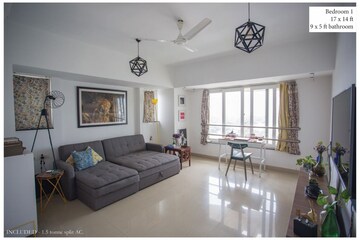 Bedroom in 2 BHK Apartment at Mermit Tower, Lower Parel – for Rent