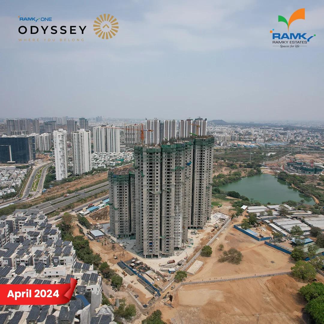 3 BHK Apartment For Sale in Ramky One Odyssey