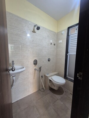 Bathroom in 2.5 BHK Apartment at Neelkanth Patel Galaxy, Ulwe Sector 20 – for Sale
