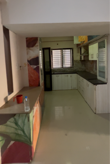 Kitchen in 3 BHK Apartment at Bicholi Mardana – for Rent